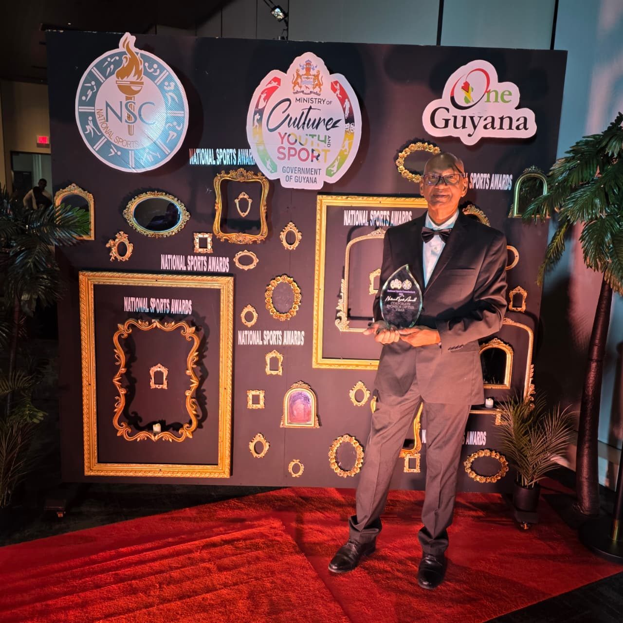 Ramesh Sunich highlights staff for Trophy Stall’s Corporate Sponsor of the Year Award