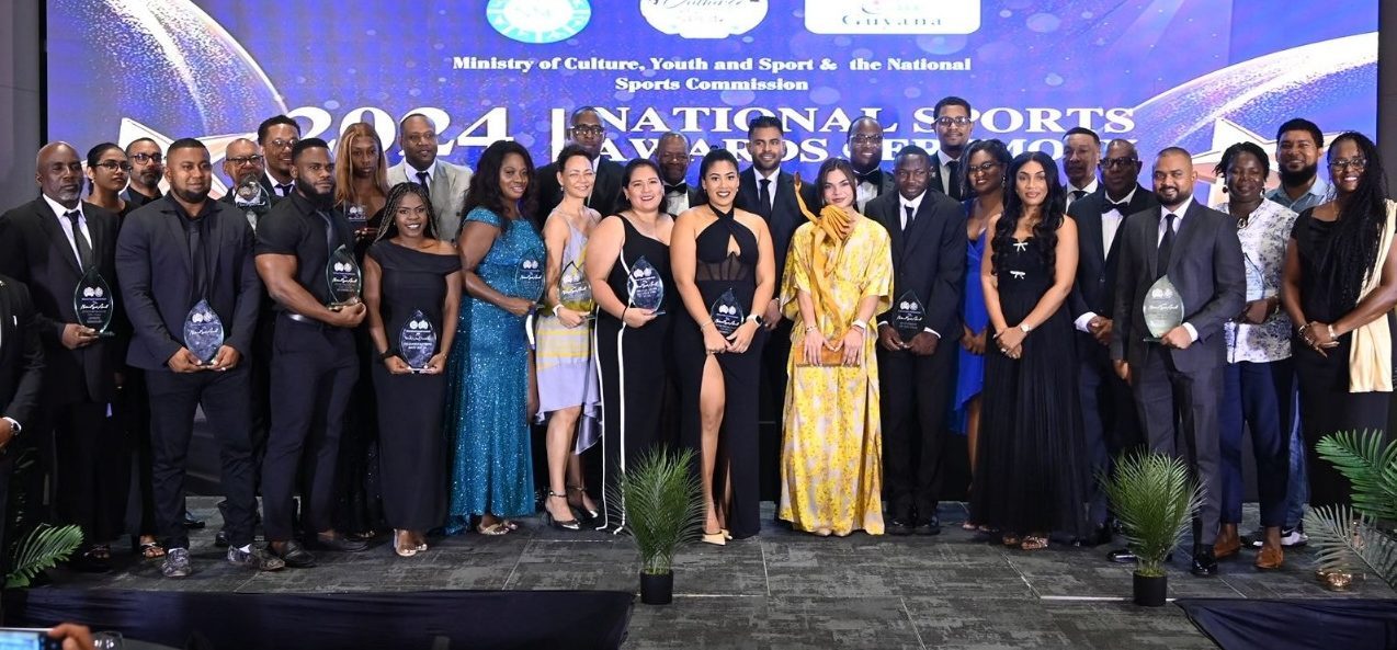 Omari Glasgow becomes first footballer to win Guyana’s Sportsman of the Year Award