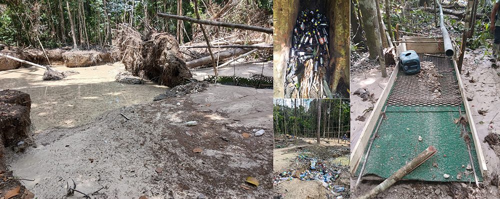 Brazilian gold raider invade IWOKRAMA