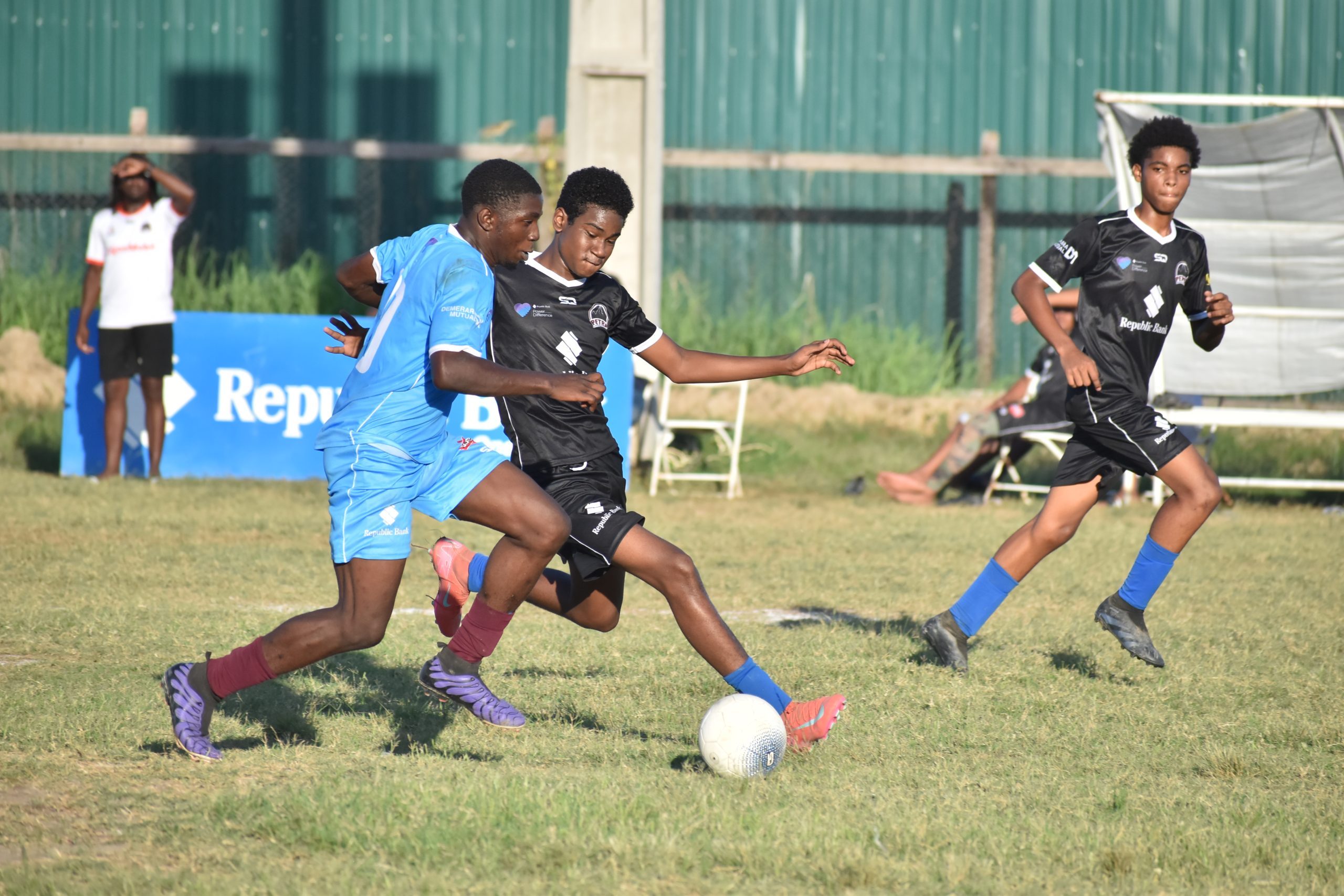 Wharton’s four enough to keep Chase’s Academic on top, Welcome score twice in 3-0 win