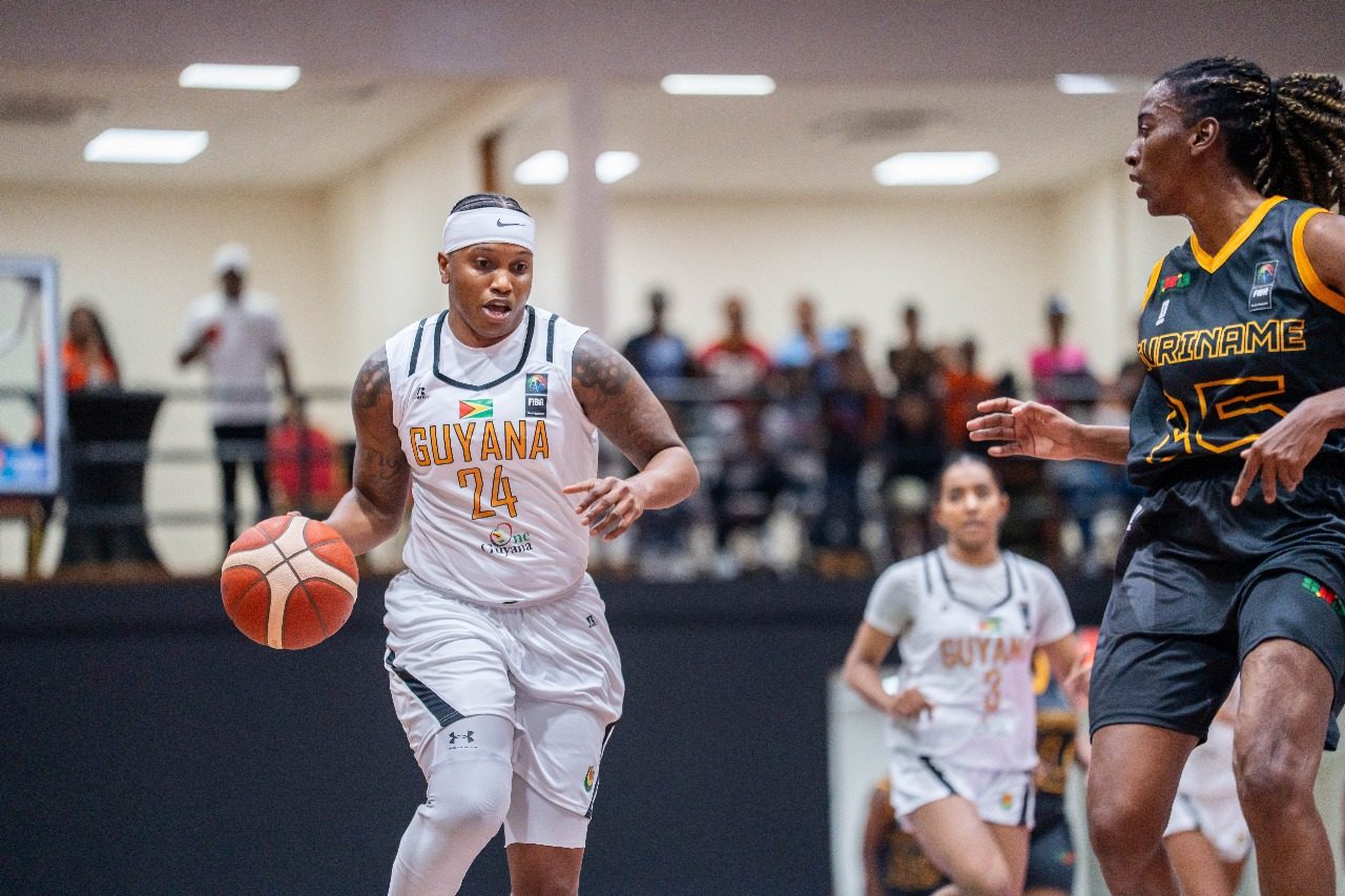 Joy Adams’ triple-double headlines Guyana’s 106–42 Rout of Suriname