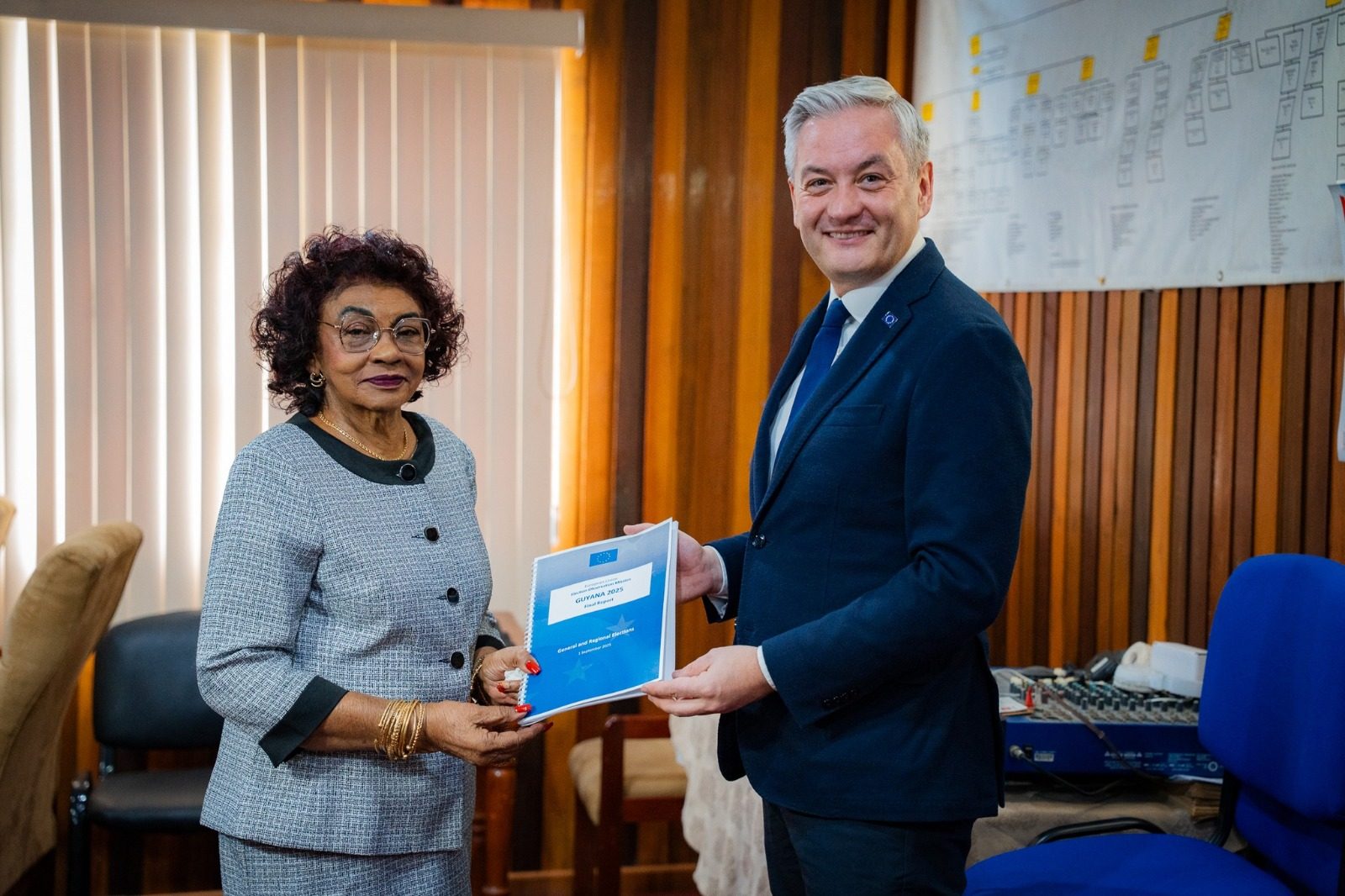 EU election observer chief returns to Guyana to Present final 2025 elections report