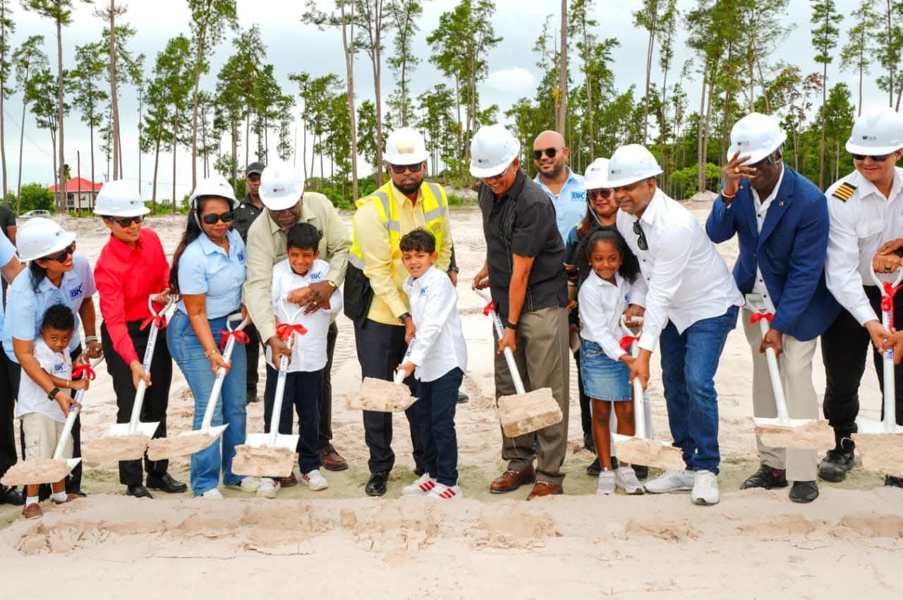 Pres. Ali turns sod for $2.5B Bartica terminal