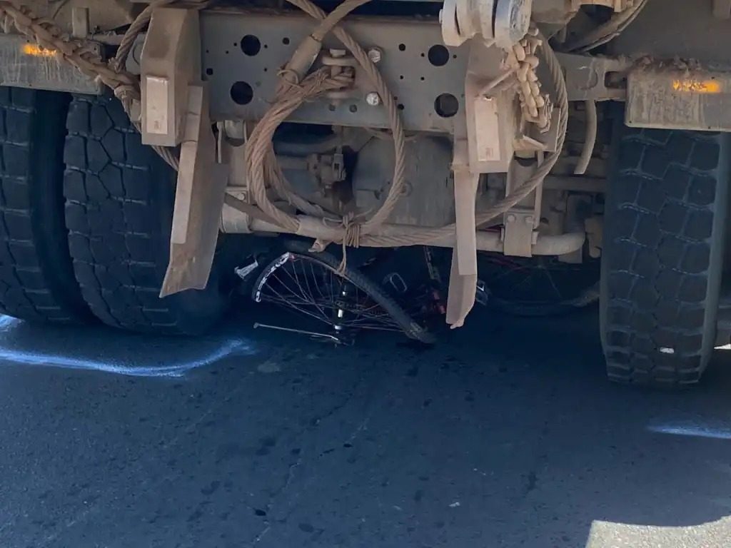 Cyclist in Vlissengen road smashup identified as Prashad Nagar pensioner, trucker in custody