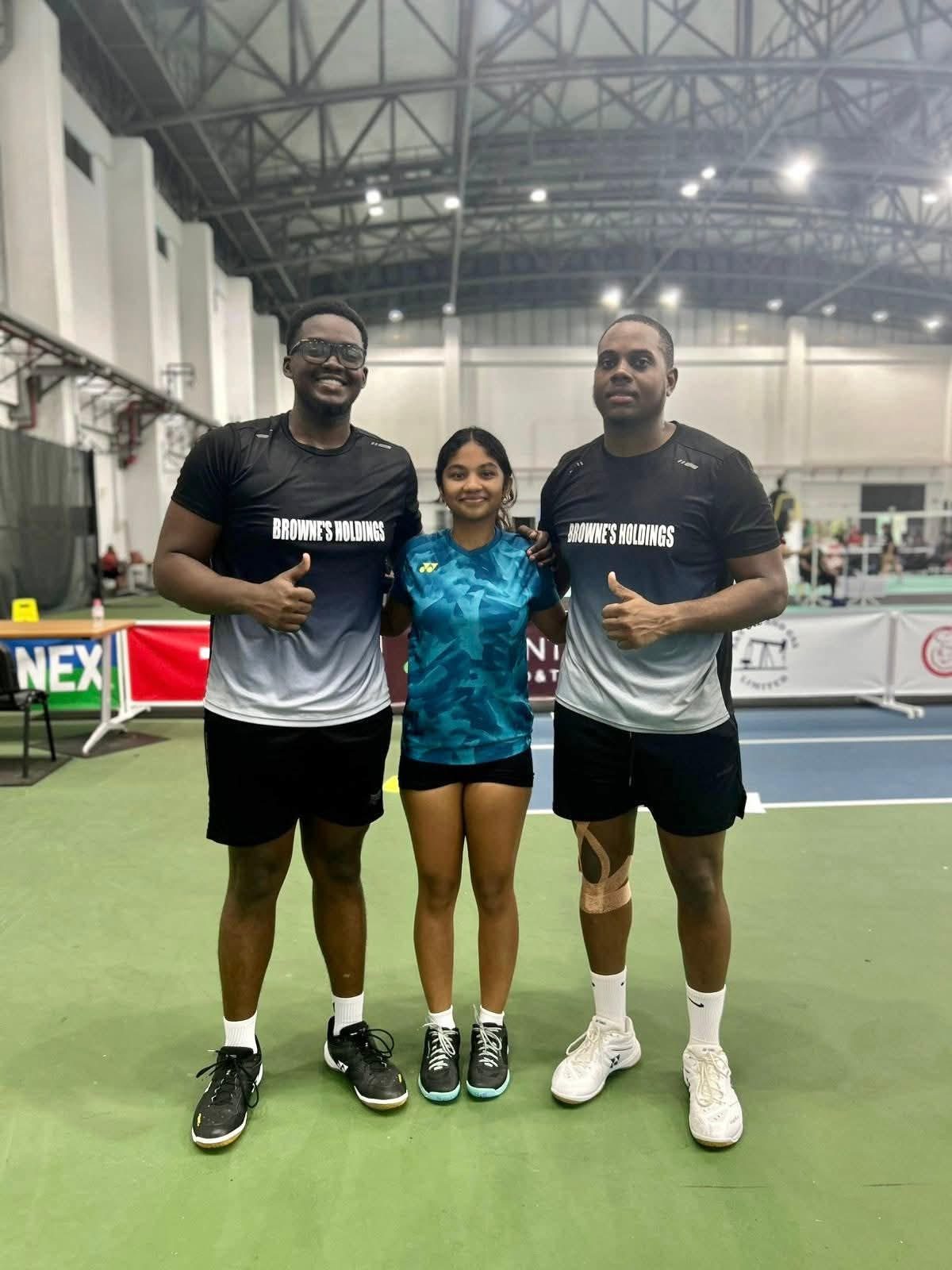 Team Guyana ends solid run at 2025 T&T International Badminton Series