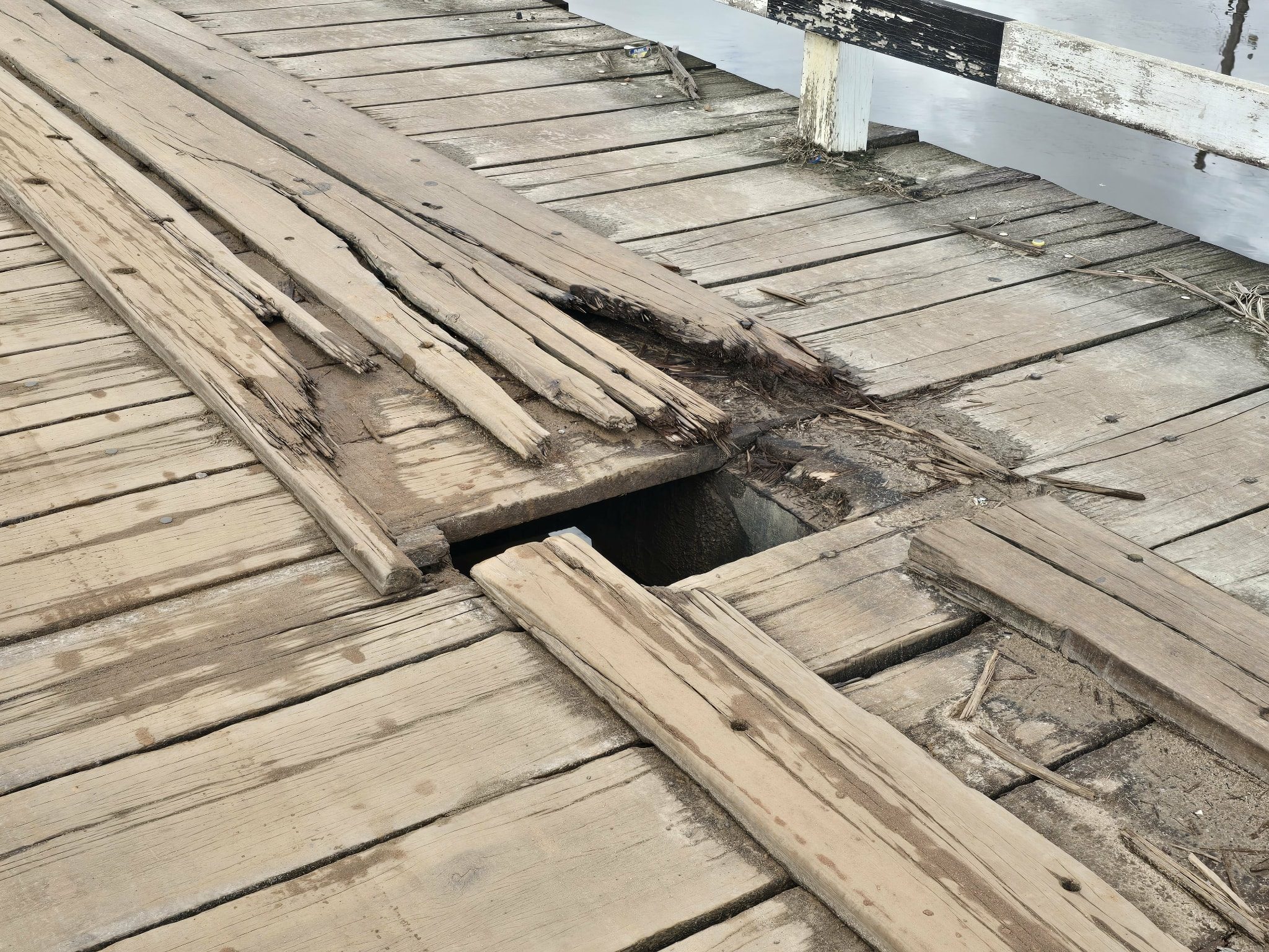 Haslington residents rage over collapsing bridge