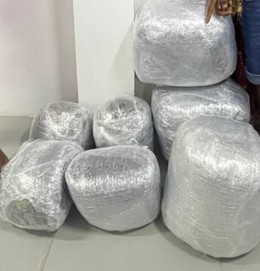 Gold Miner, nurse arrested with over 30kg of ganja