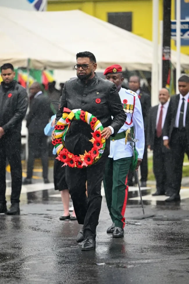 A nation remembers: President Ali calls for global unity in defence of peace