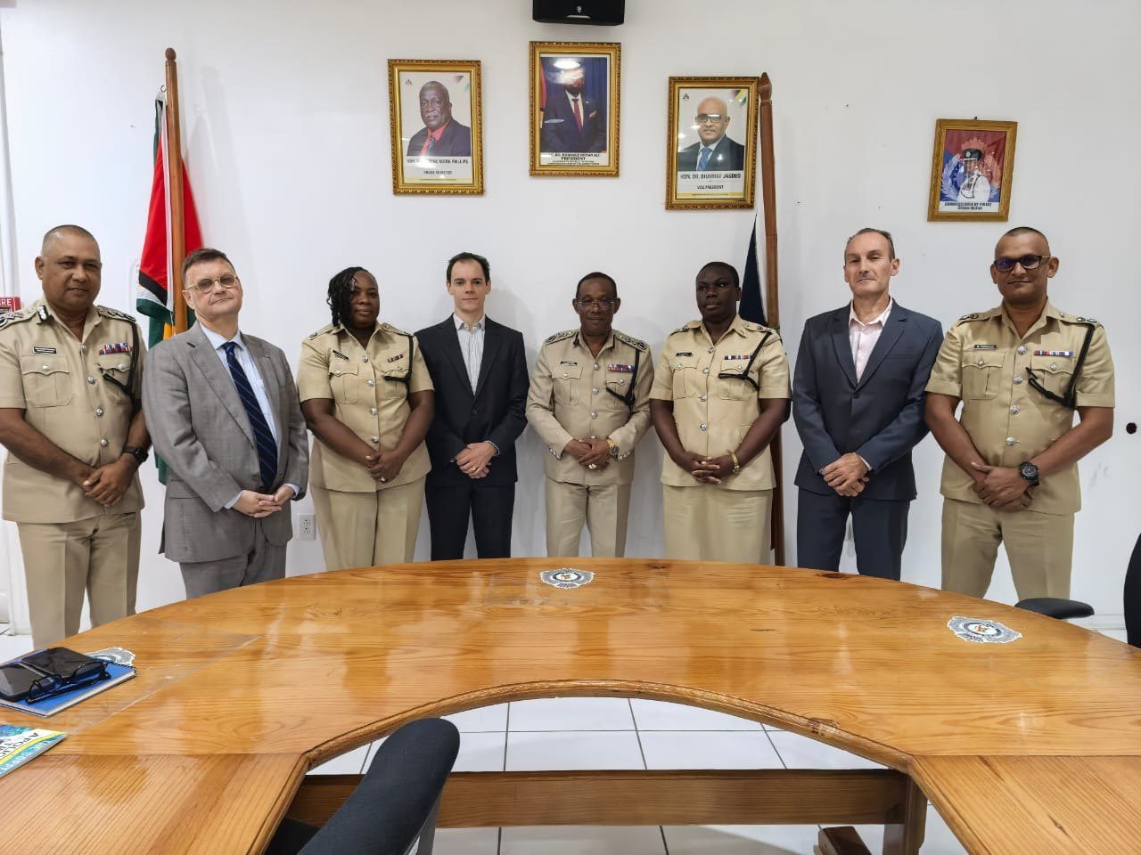 Guyana and France step up cross border crime fight