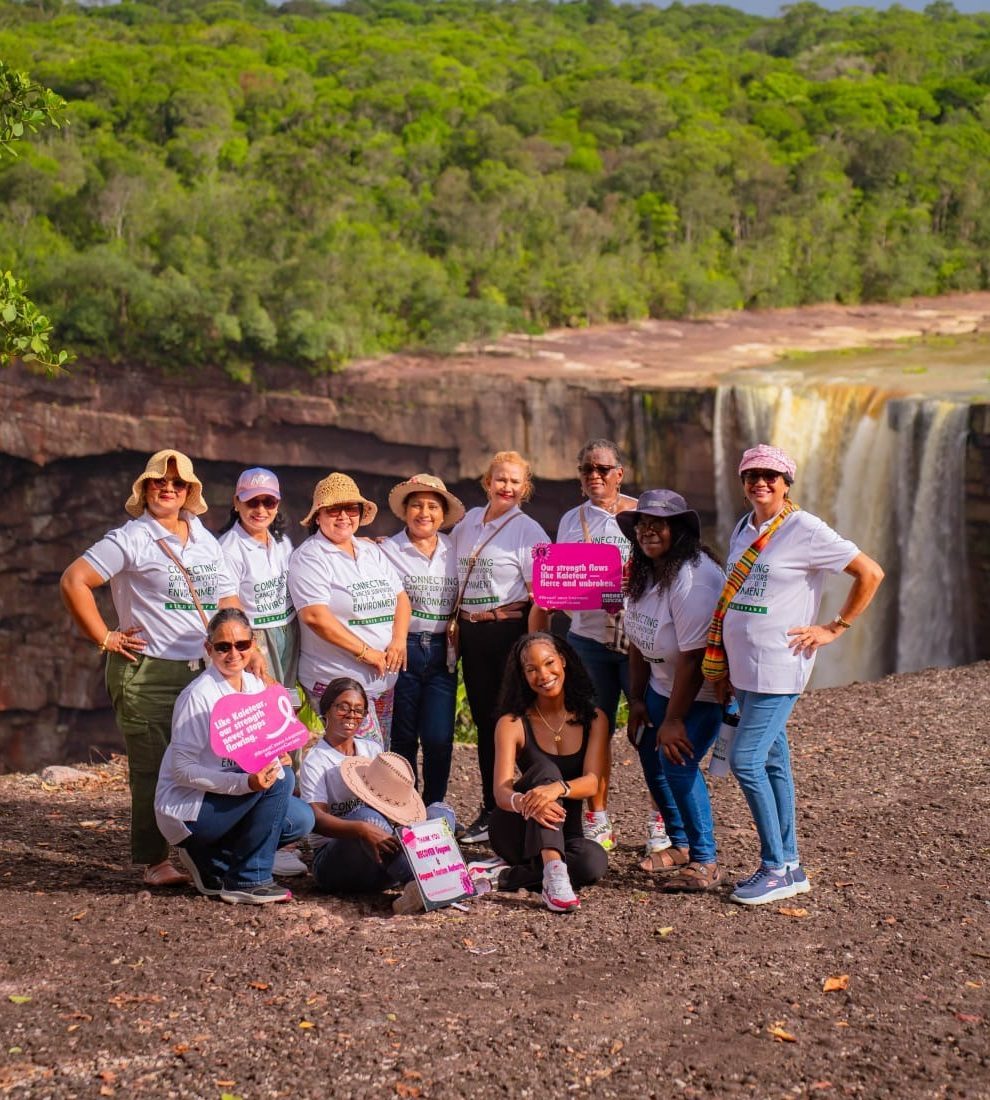 Cancer survivors gifted memorable nature trip to Kaieteur Falls to help with healing process