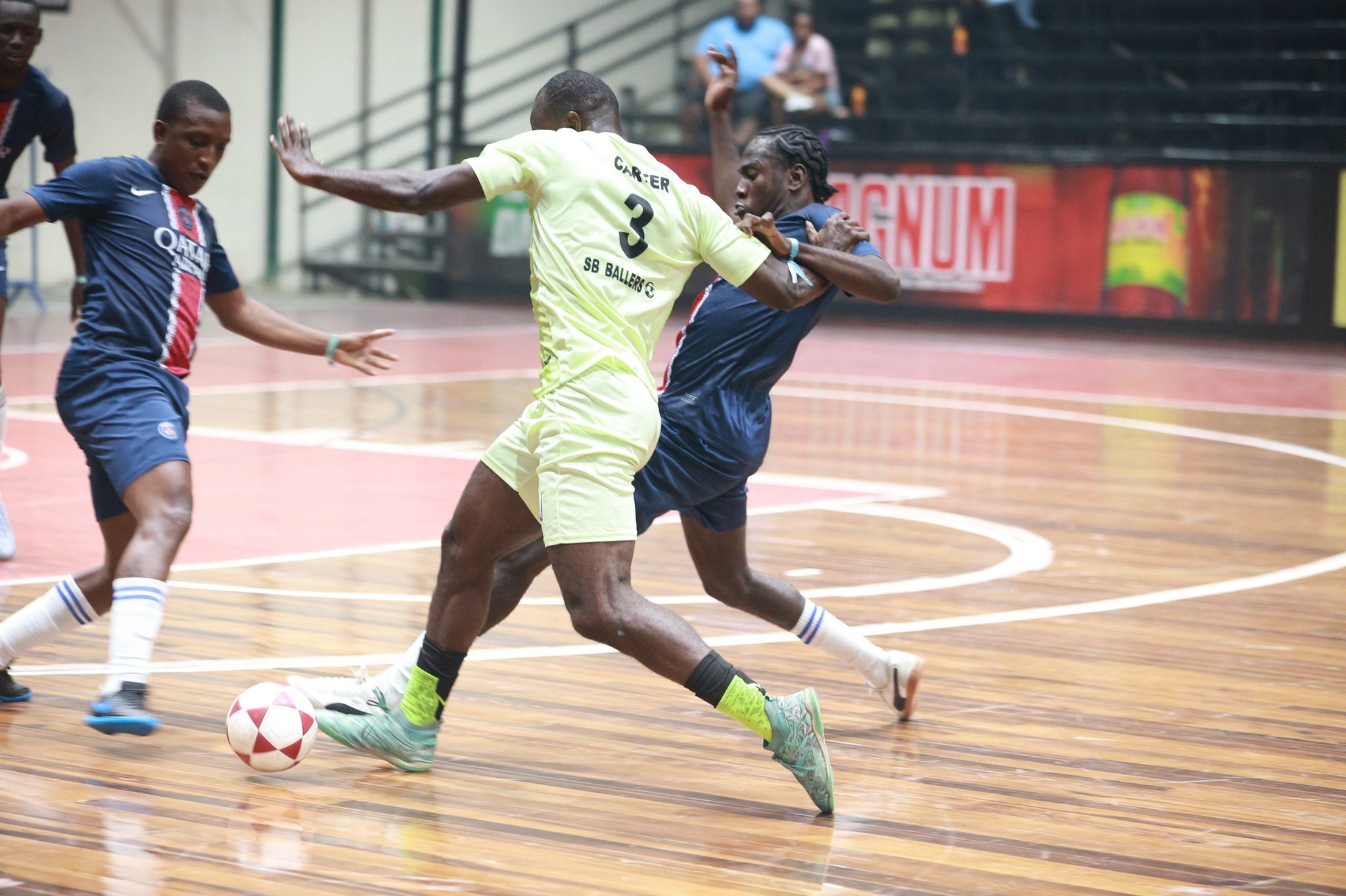 Bomb Squad, Stabroek Ballers, Road Warriors impress on Christmas Day