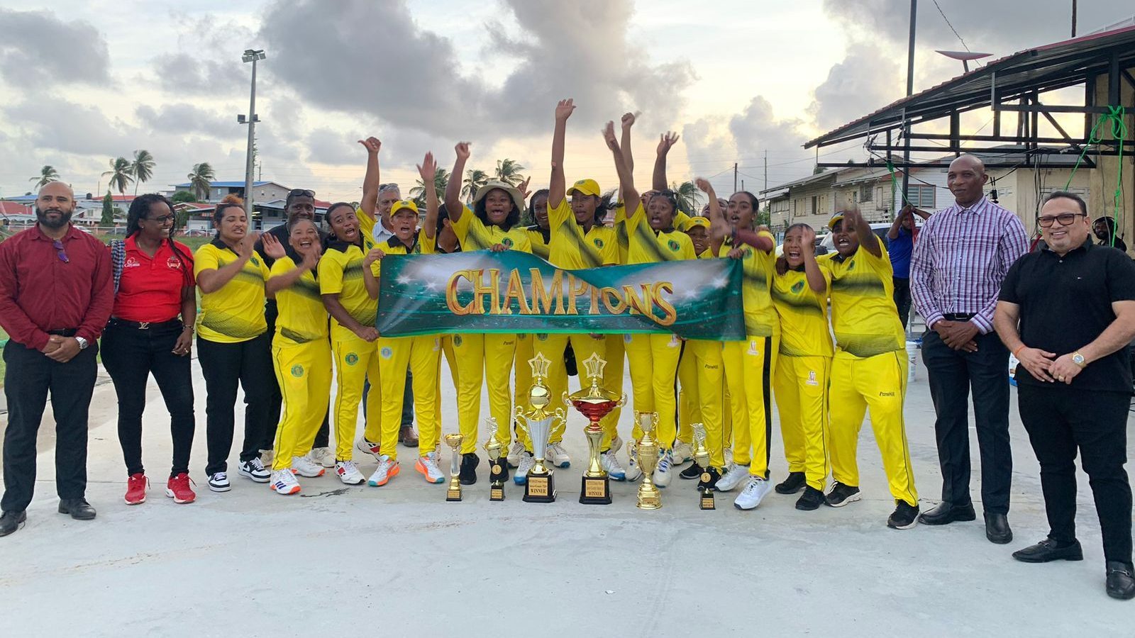 Essequibo complete title sweep, create history following thrilling Super Over win yesterday 