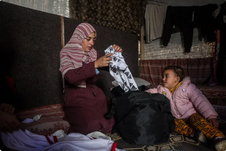 MSF urges Israel to let critical aid into Gaza as children freeze to death