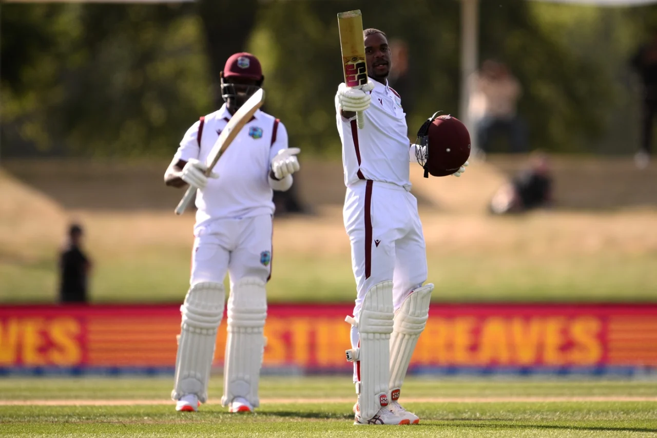 West Indies snatch thrilling draw after epic Greaves double hundred