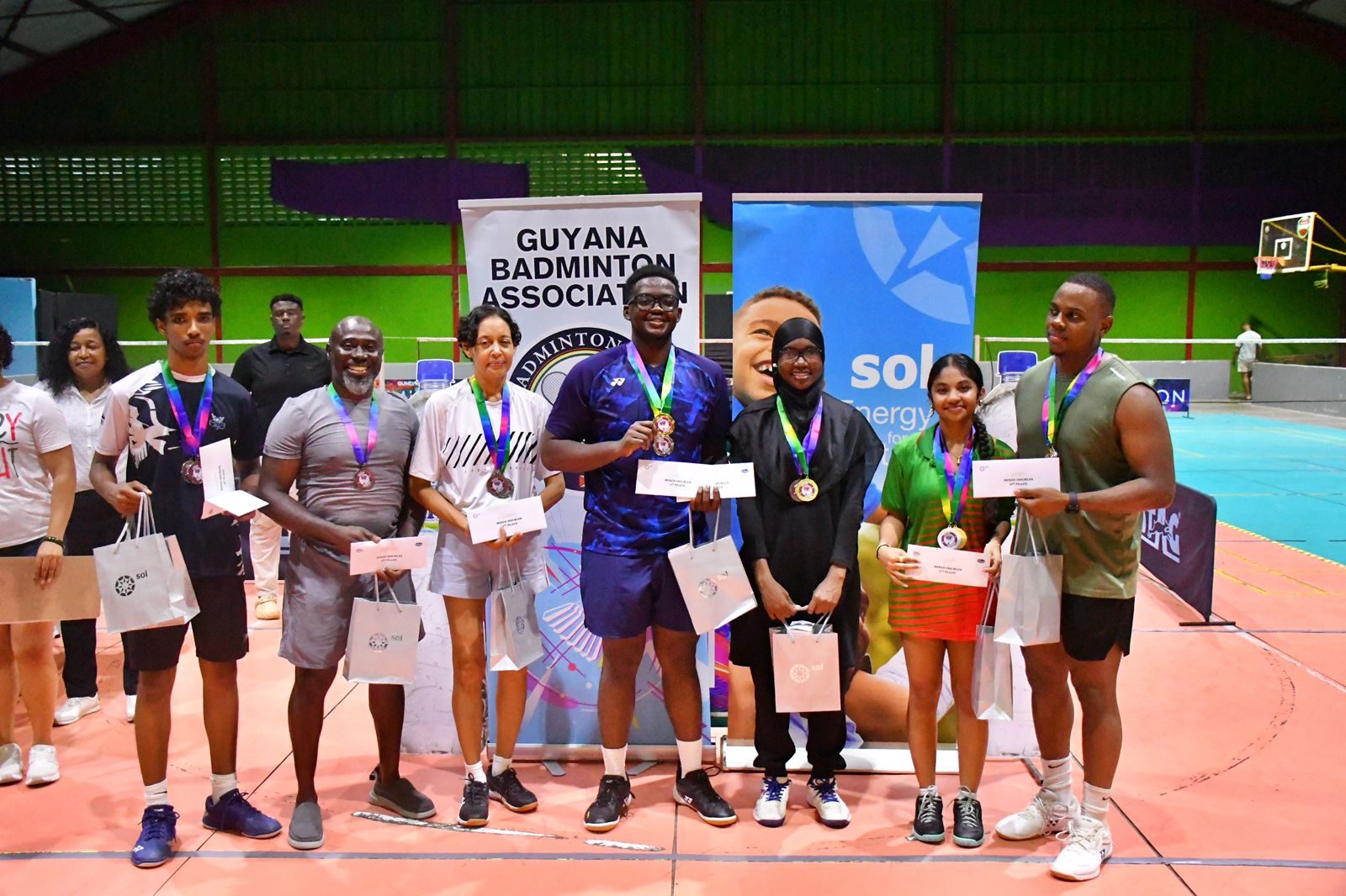 Men’s Doubles upset highlight exciting competition in Gokarn Ramdhani Memorial Badminton