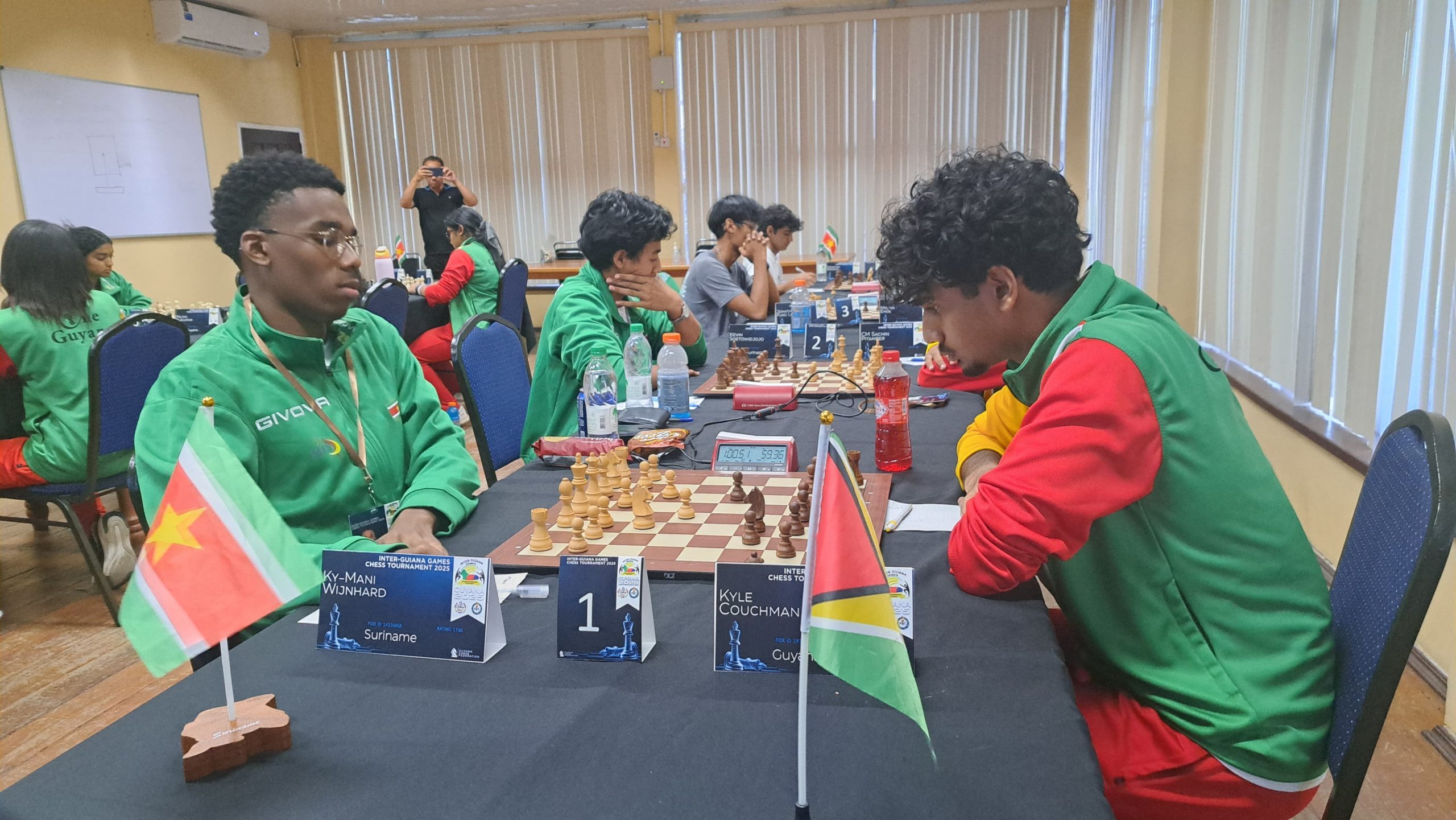 2025 Inter-Guiana Games: Team Suriname recovers versus Guyanese, to grab honours following Day 2 chess duel