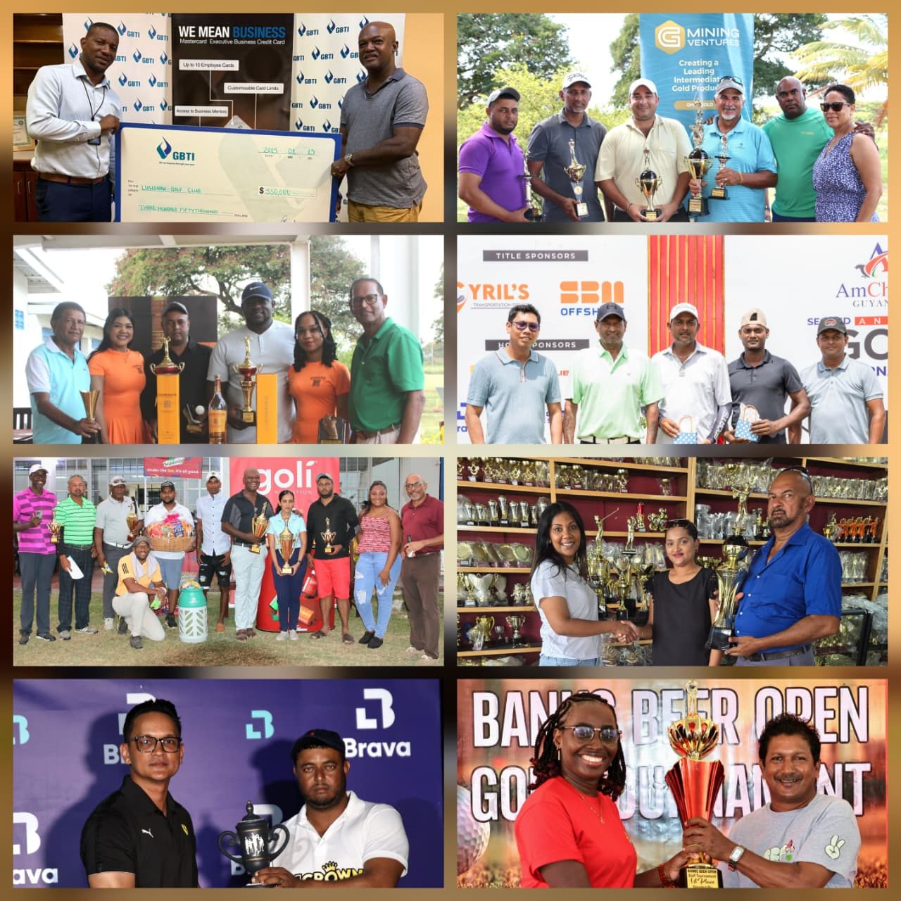 Lusignan Golf Club thanks corporate Guyana, calls for expanded business partnership