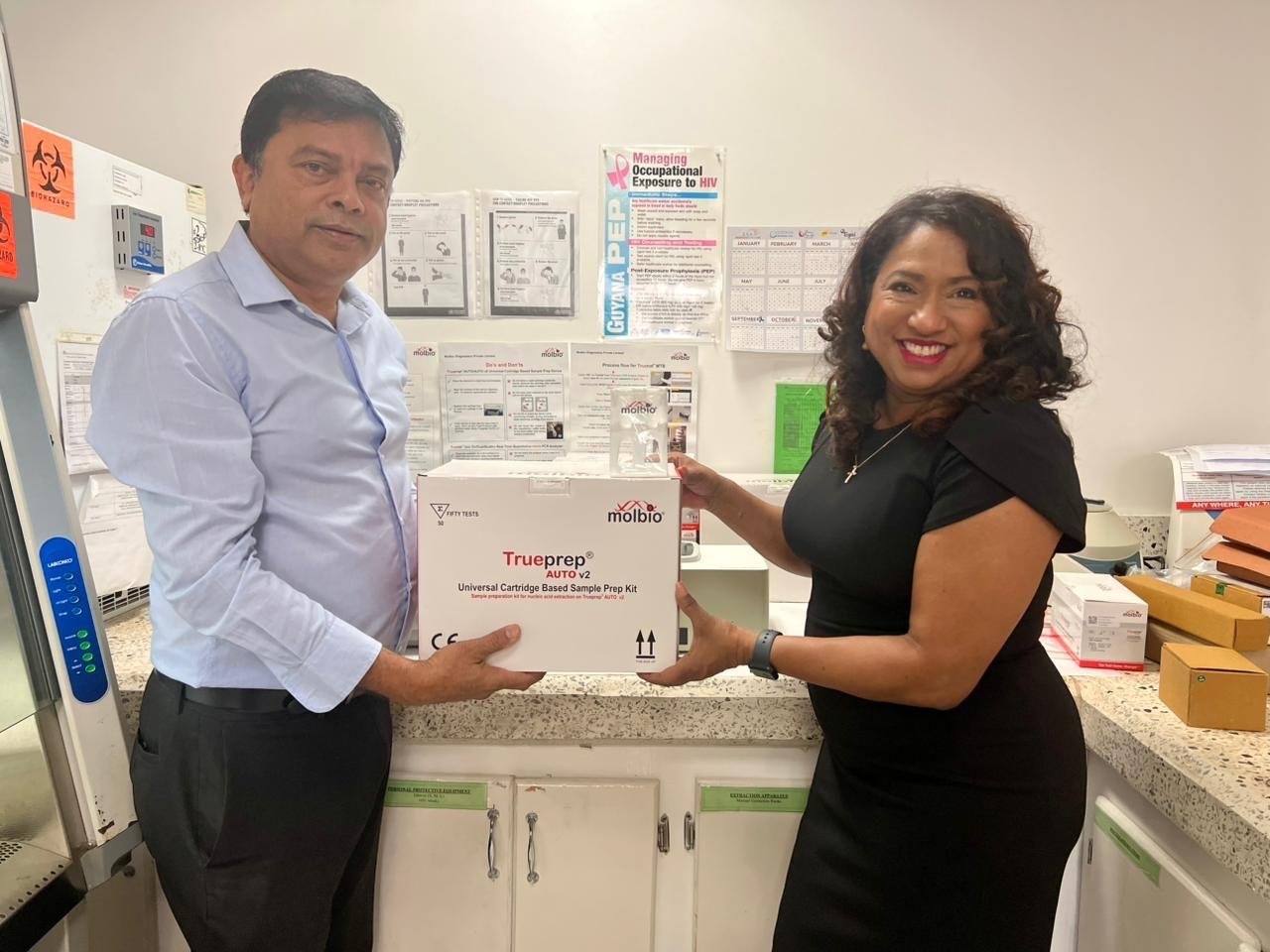 CARPHA donates Portable PCR instrument to strengthen Guyana’s public health response
