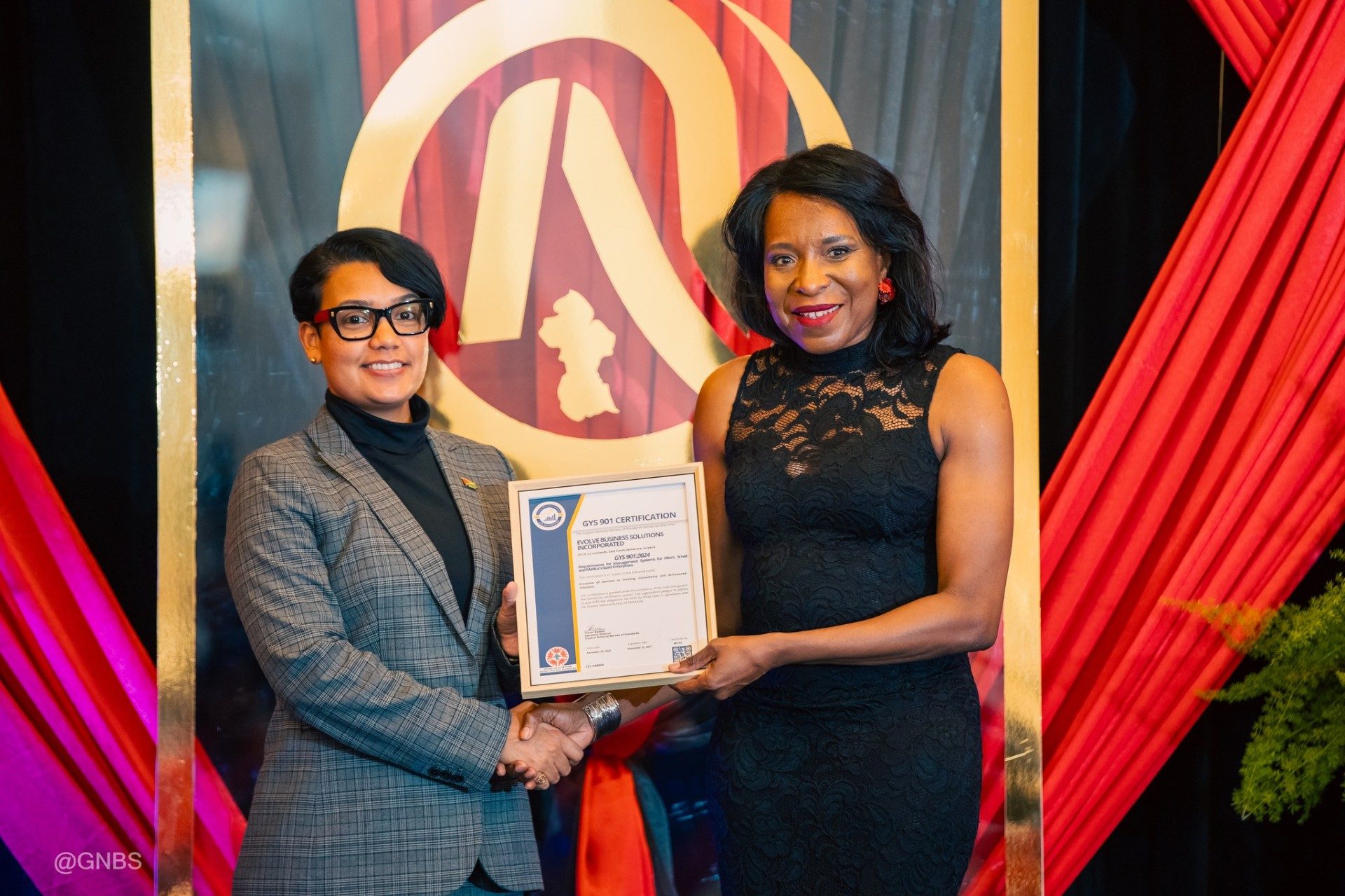 Evolve Business Solutions Inc. utilising AI, systems and GNBS Certification to redefine business excellence in Guyana