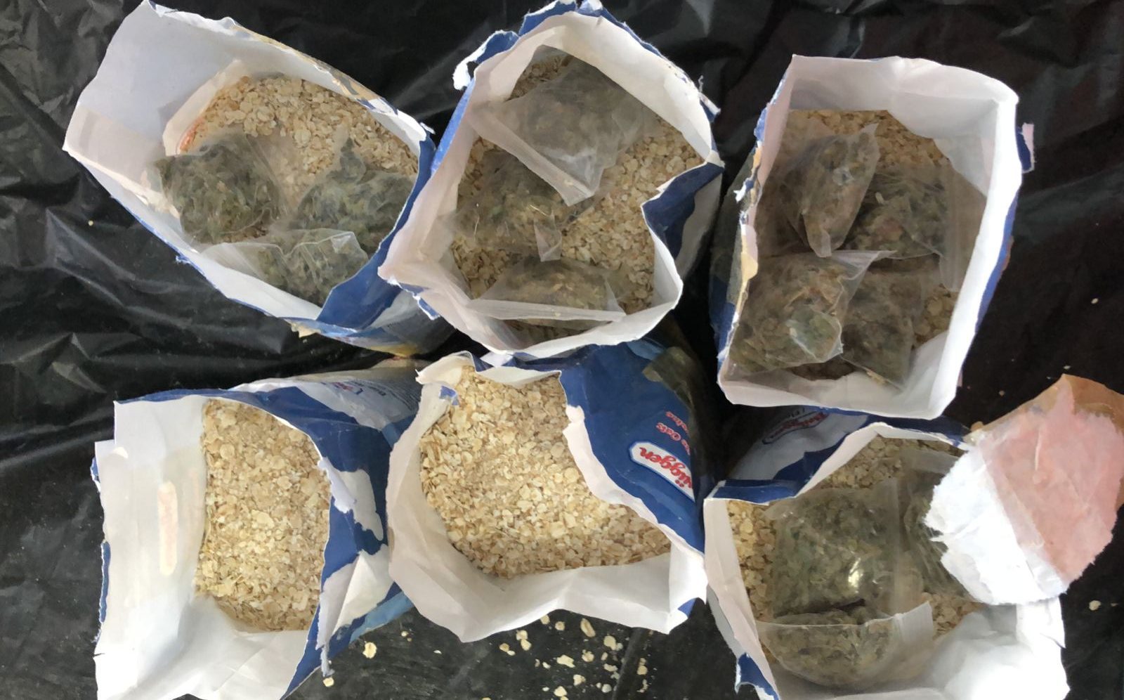 60 grams of ganja found at Ogle Airport