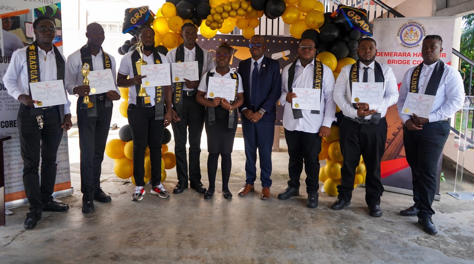 Nine welders complete BIT training programme