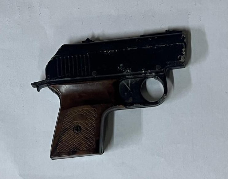 New Amsterdam man arrested for gun found in drawer