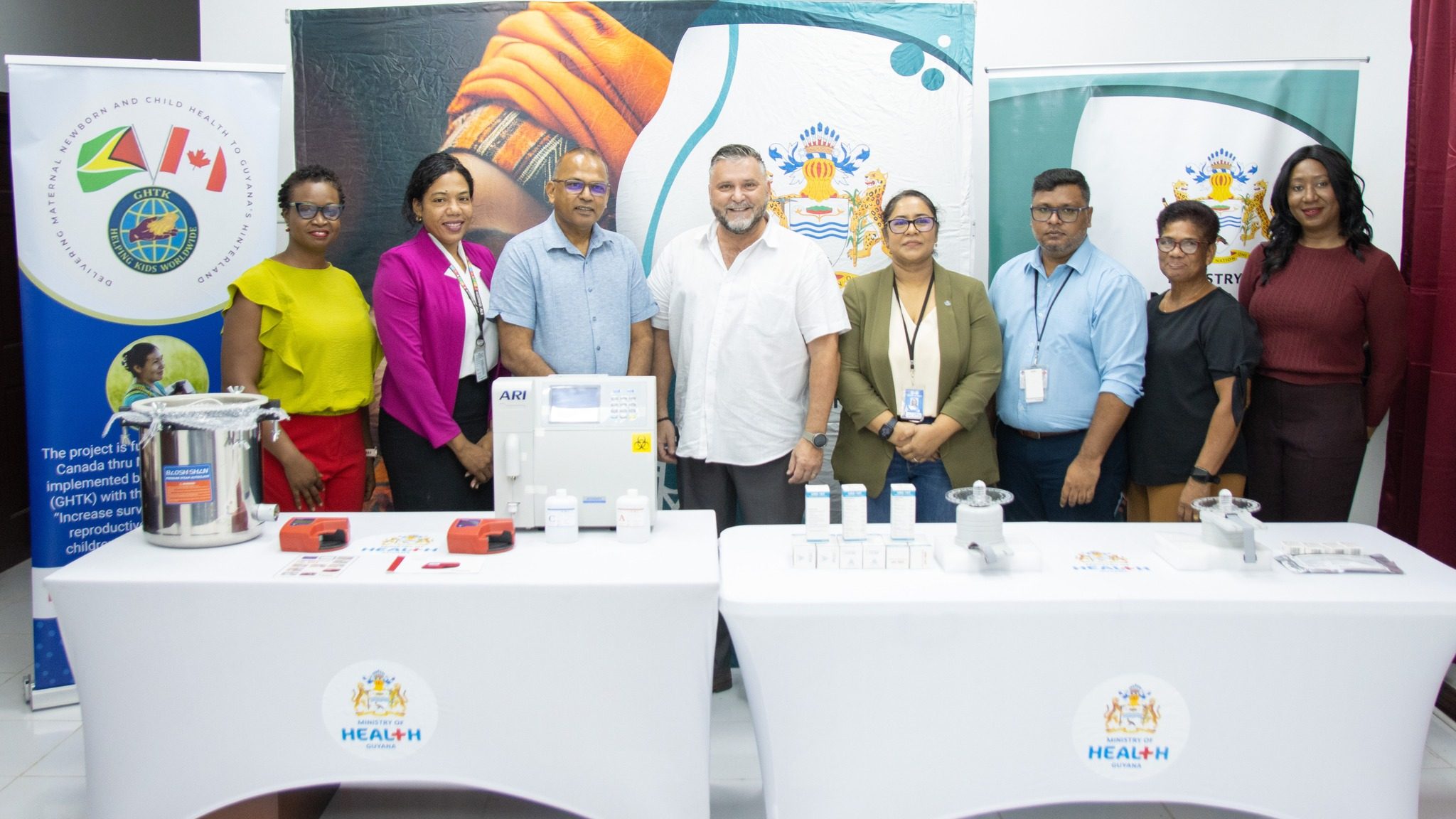 Guyana receives $27.5M in medical equipment from Canada for maternal, newborn care in hinterland