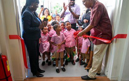 New $73.7M Kwakwani Waterfront Nursery School commissioned