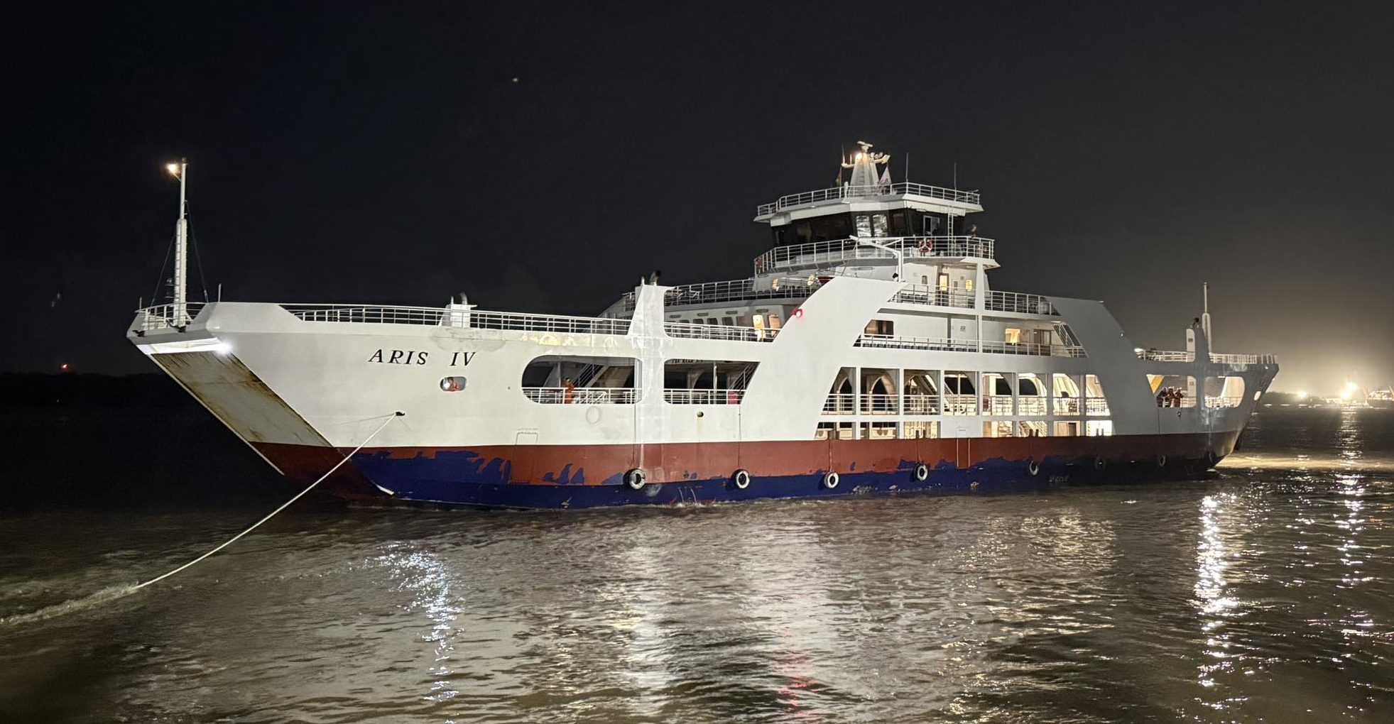New ferry for Parika-Supenaam arrives in Guyana