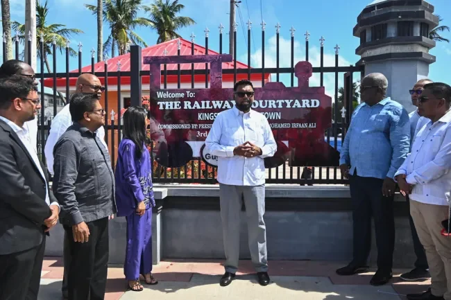 Railway Courtyard to be transformed into a walkway reflecting independence timeline