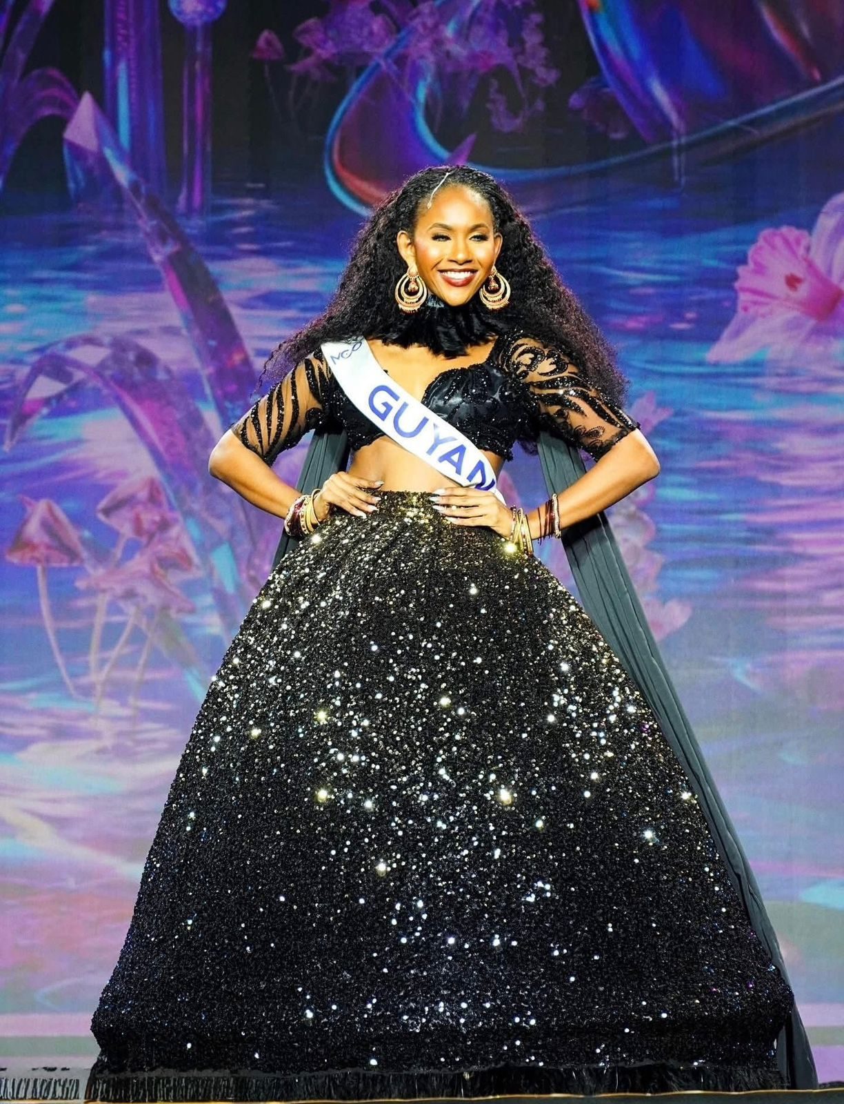 Kayla King – Miss Cosmo Guyana 2025 Stuns on the World Stage in Vietnam