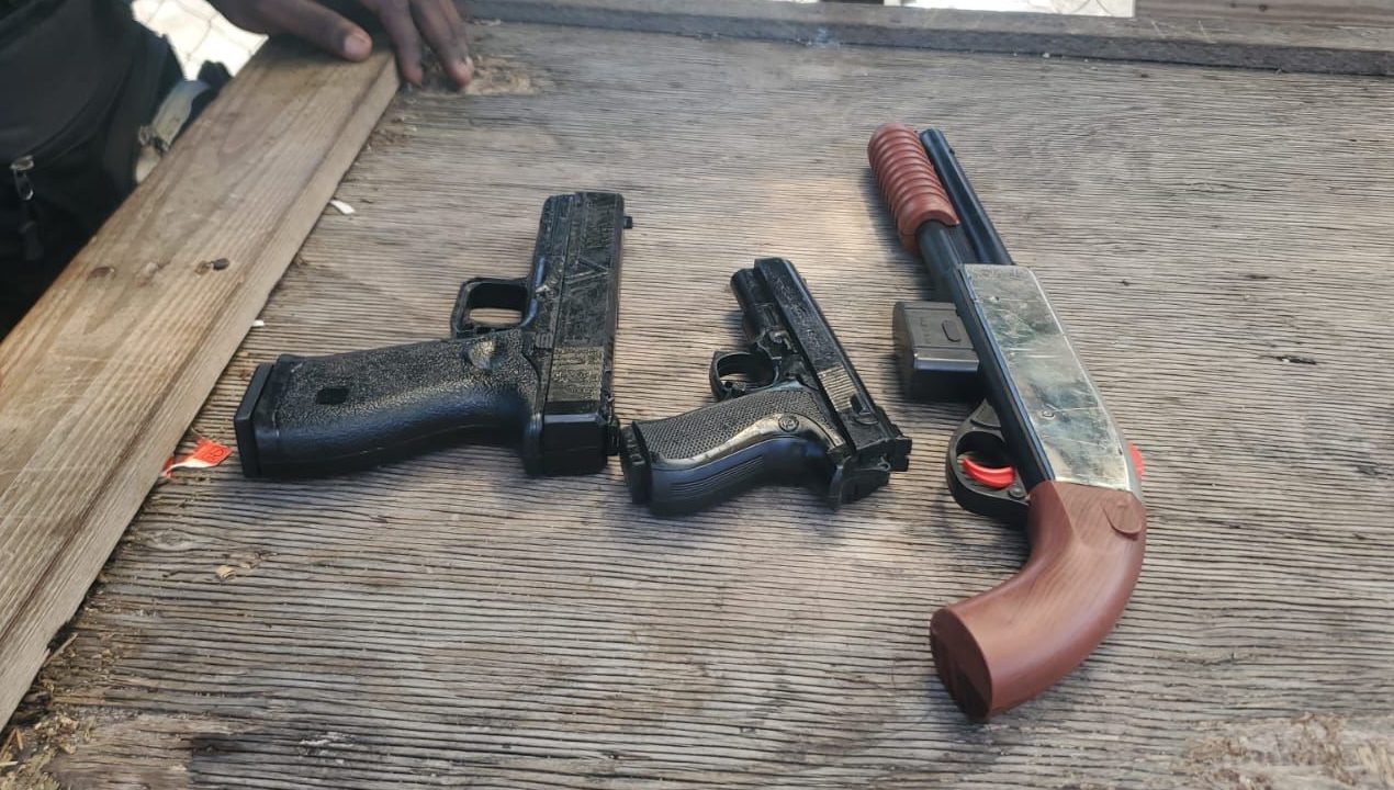 Cops intervene after Agricola boys found with toy guns 
