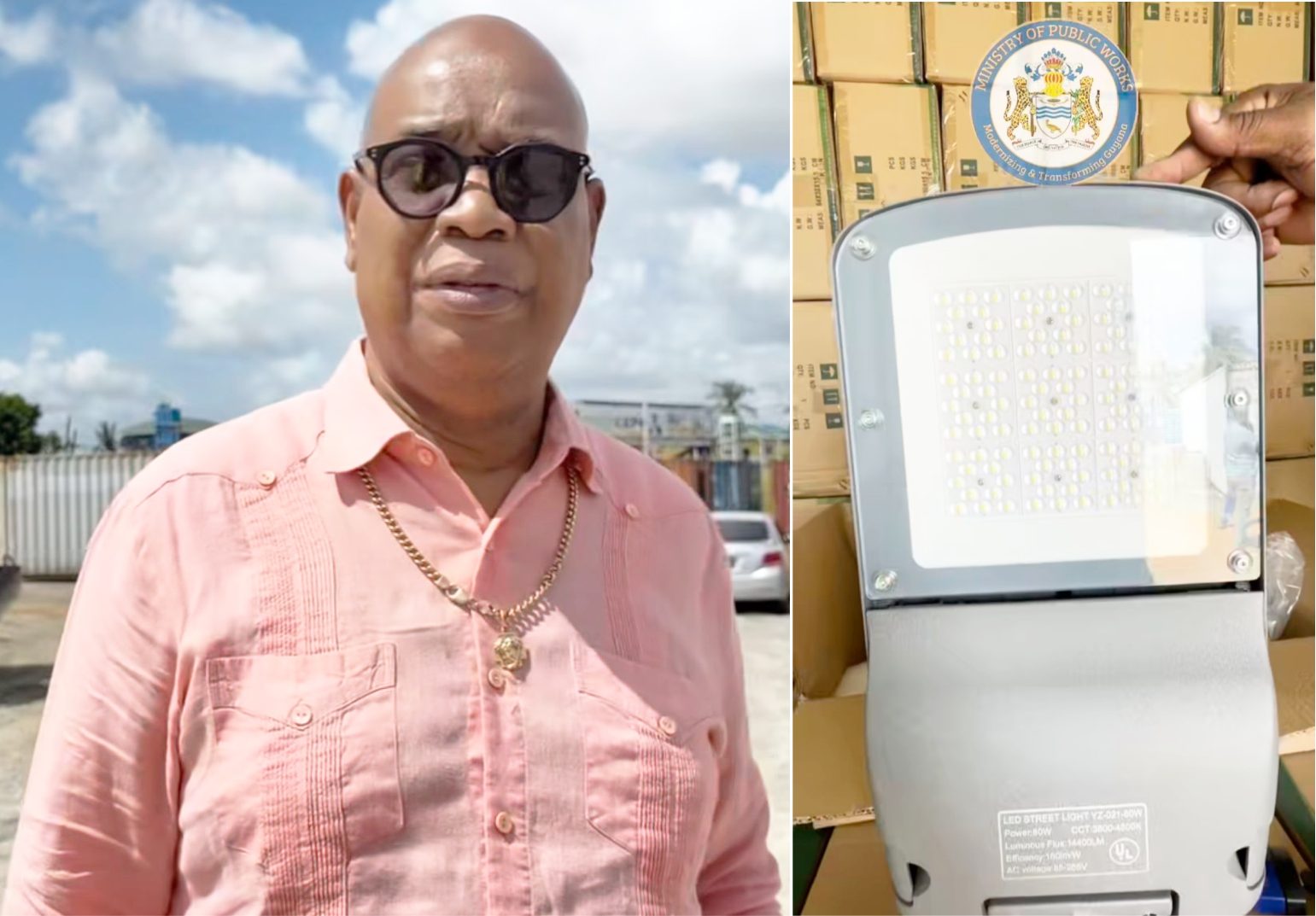 Edghill warns street light thieves will be prosecuted