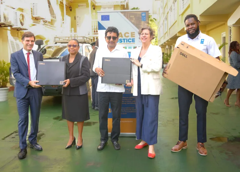 UNDP donates $US400,000 in IT equipment to judiciary