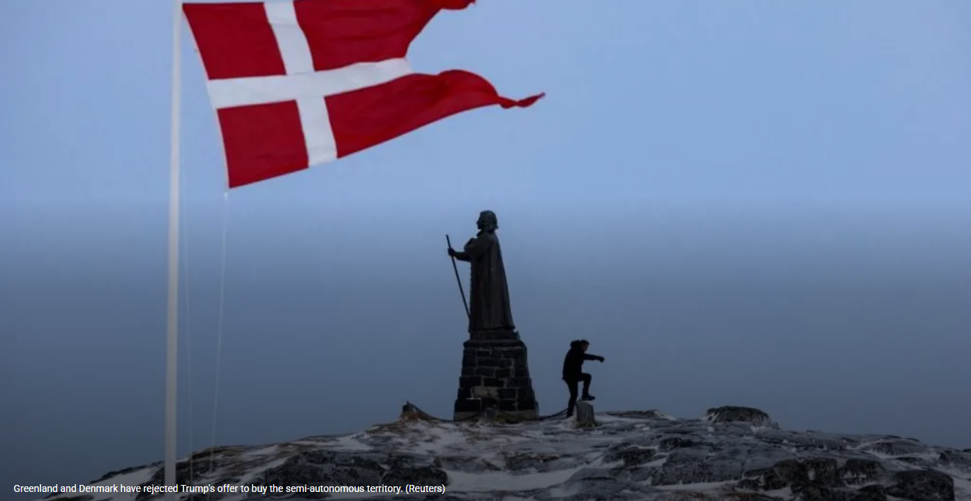 Trump threatens Greenland takeover