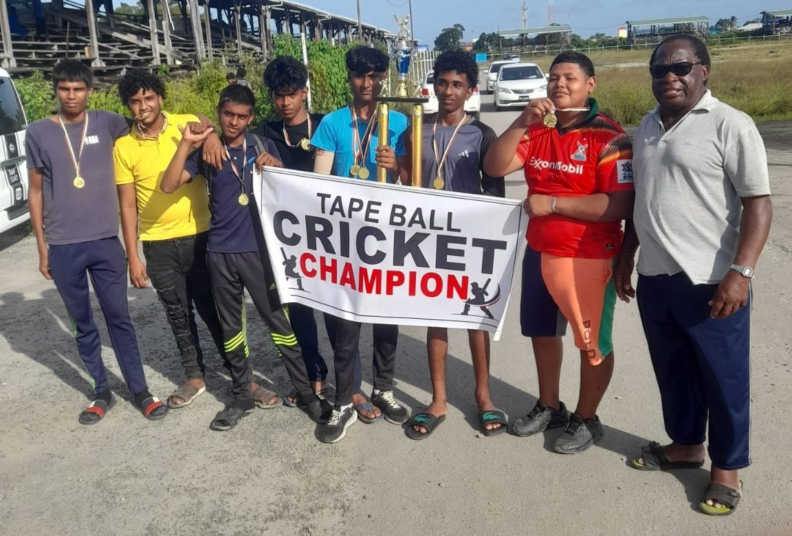Patentia Sec’ cruise to 10-wicket victory to lift GOAPC’s Trophy Stall Secondary School Tapeball Trophy