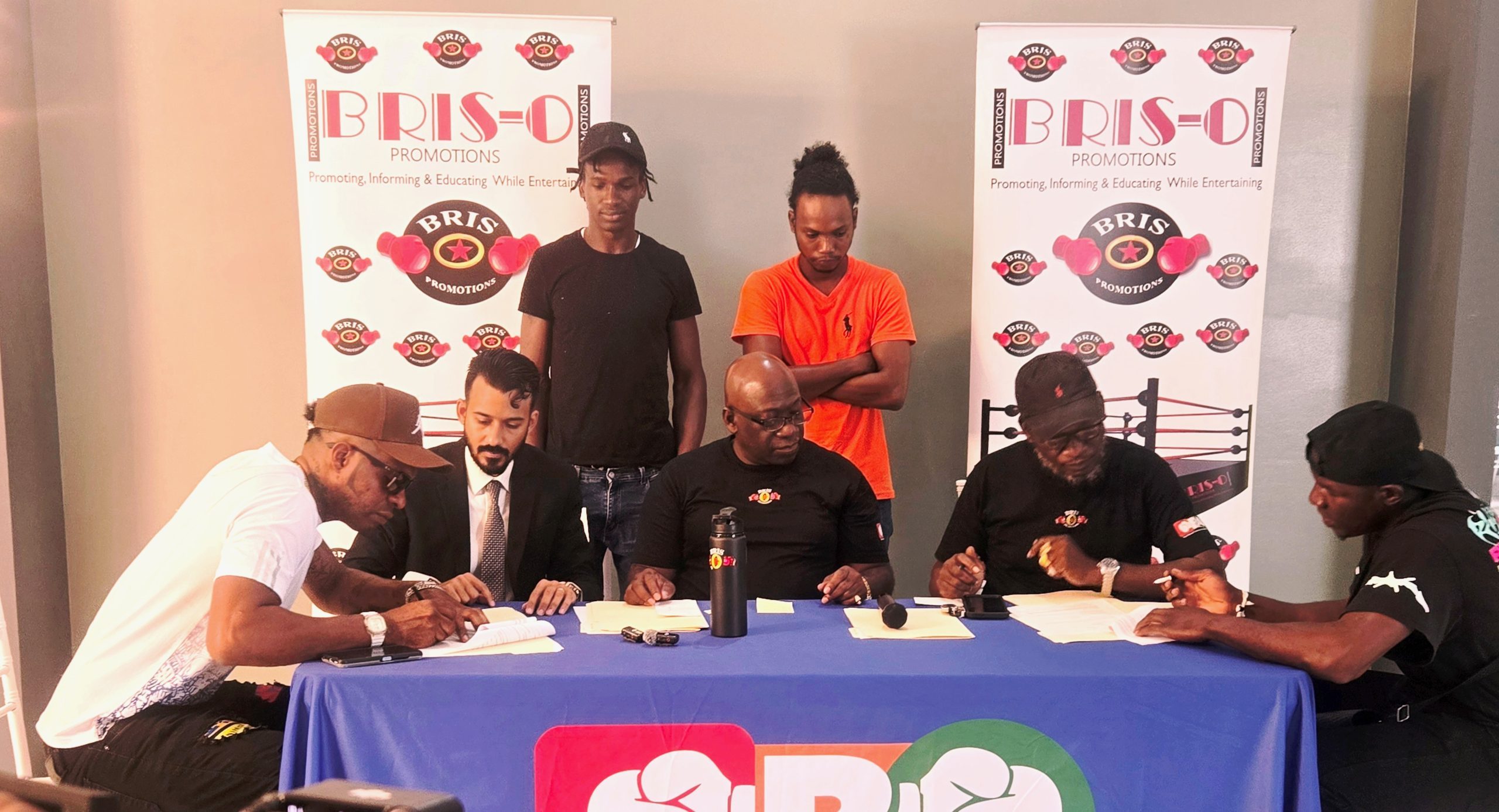 Caribbean Boxing Showdown Round 2: Local fighters ink contracts ahead of fight night