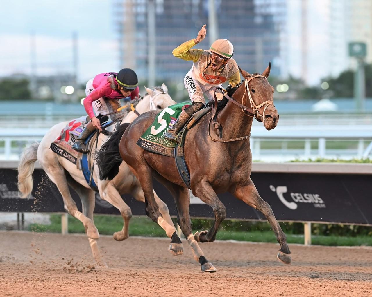Saffie Joseph Jr. makes Pegasus World Cup history as Caribbean racing reaches new heights