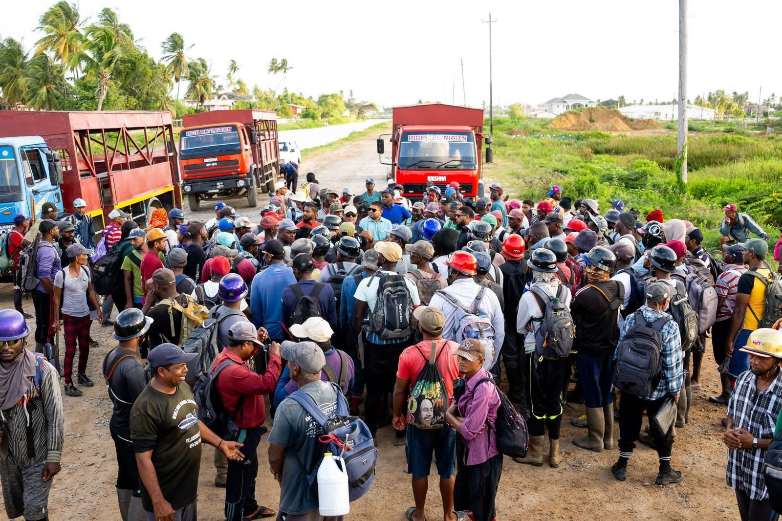 Albion Estate workers bemoan late payment of wages, incentives during meeting with WIN leader