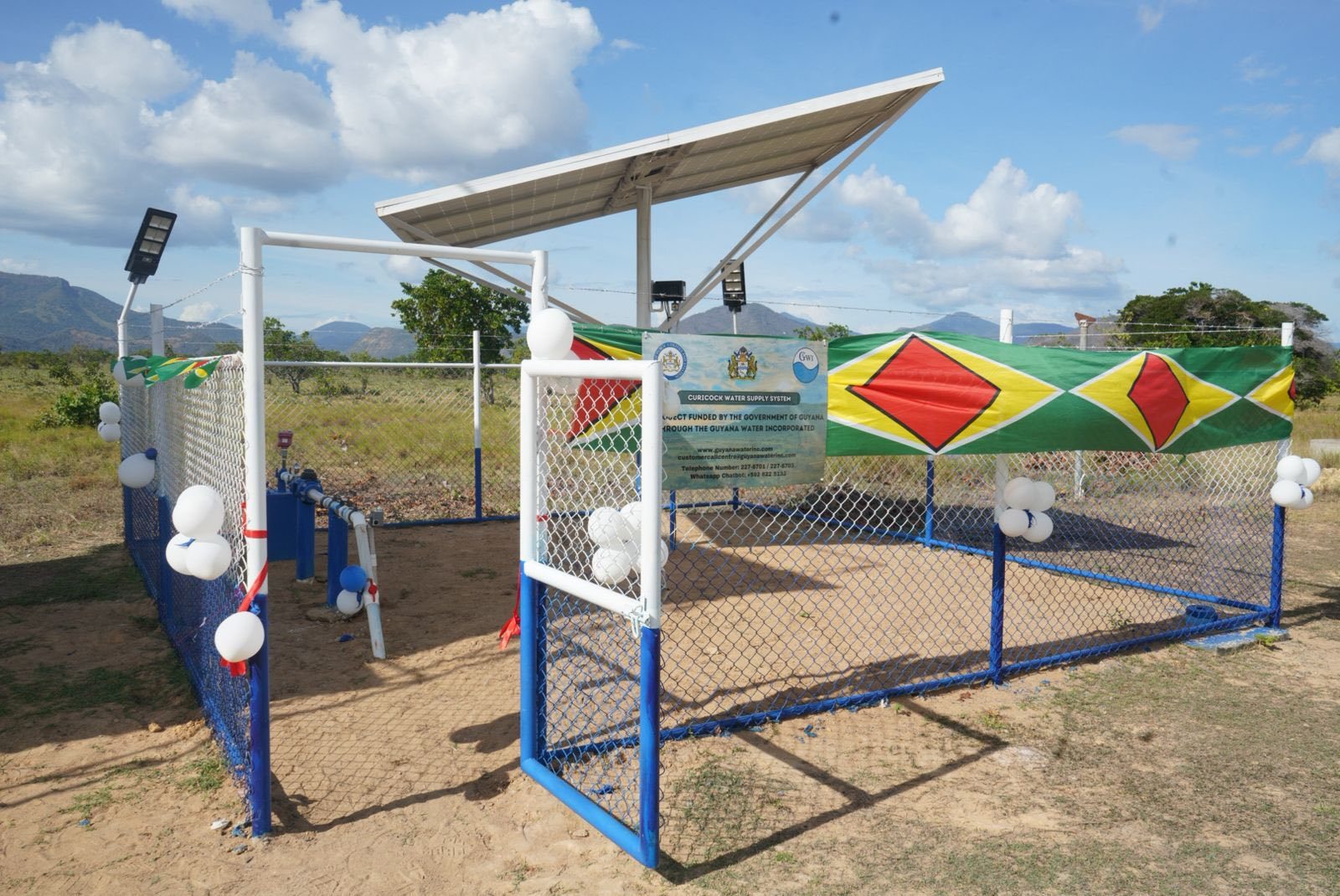 $102M in water supply systems commissioned in South Pakaraimas