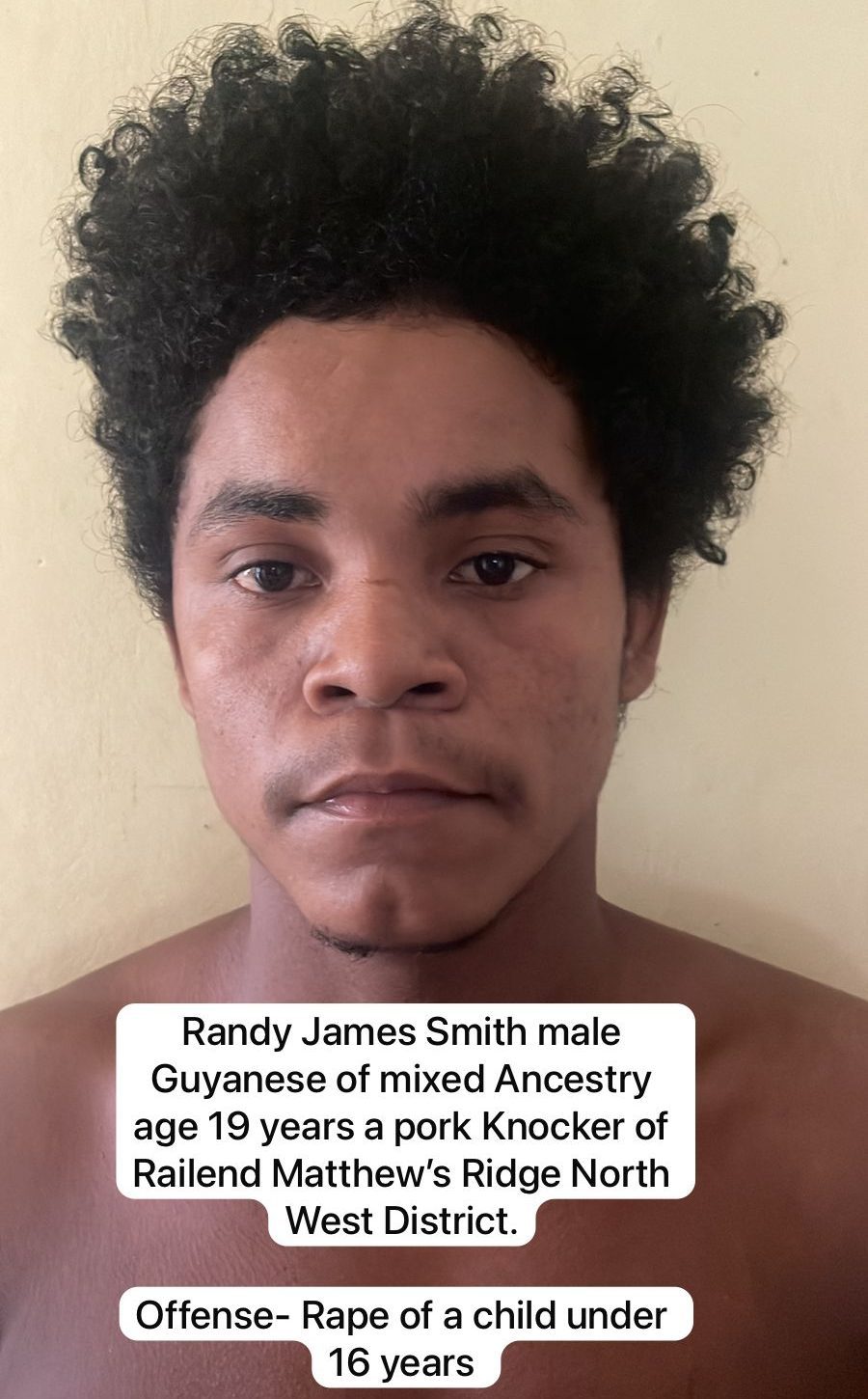 Rape suspect escapes from police custody in Matthew’s Ridge