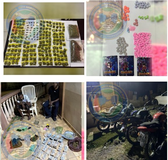 CANU bust in Lethem uncovers stolen bikes, drugs, foreign cash