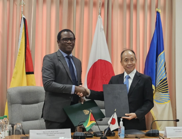Japan loans Guyana 7.2B for water sector