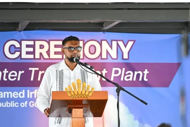 President Ali calls for 100% locally produced bottled water within a year