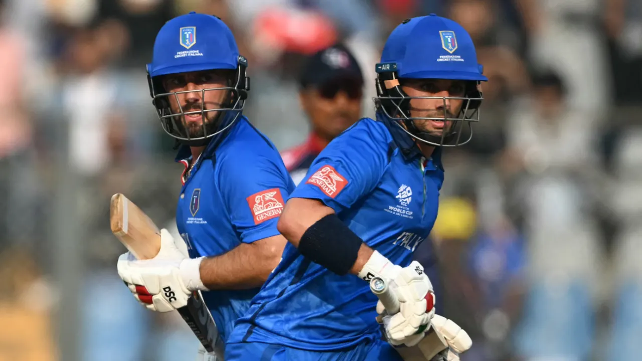 Mosca brothers power Italy to maiden T20 World Cup victory in 10-wicket win over Nepal
