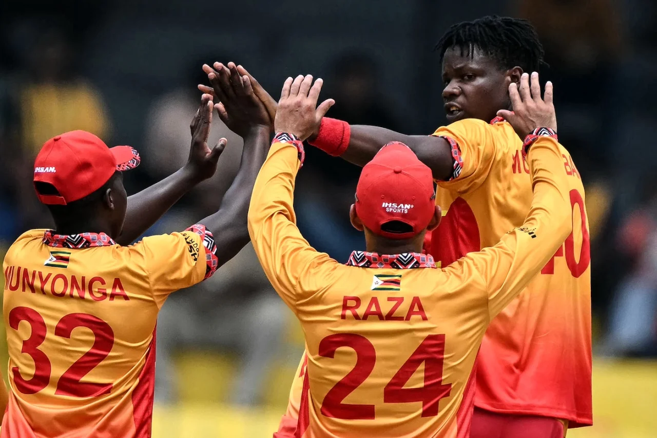 Zimbabwe stun Australia to stay unbeaten in T20 World Cup