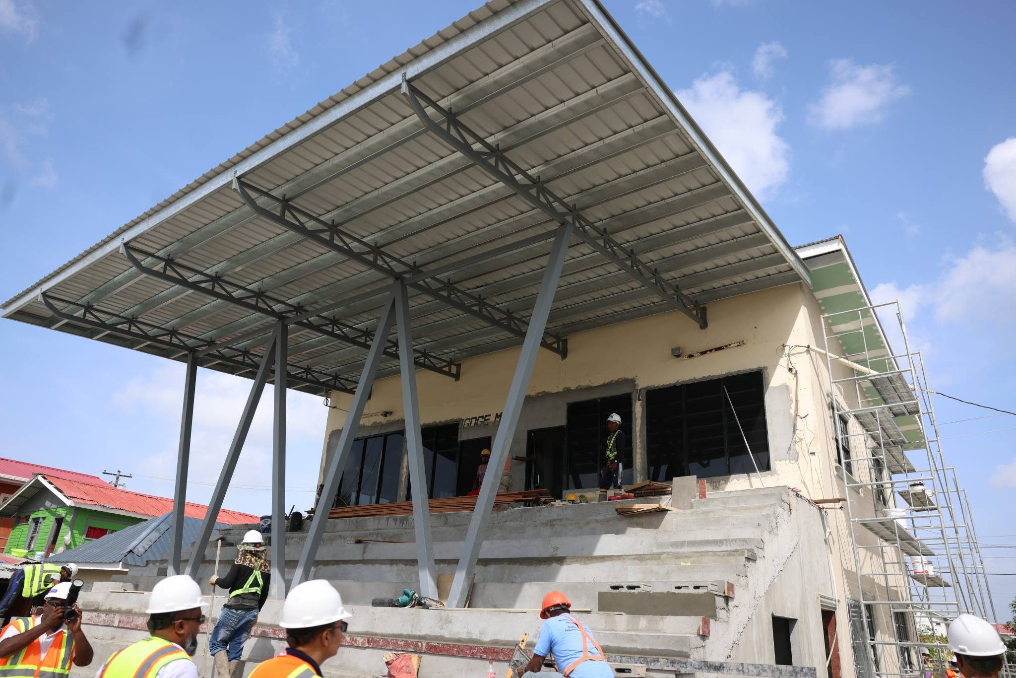 Govt. partners with SBM Offshore to upgrade Cummings Park multi-purpose facility