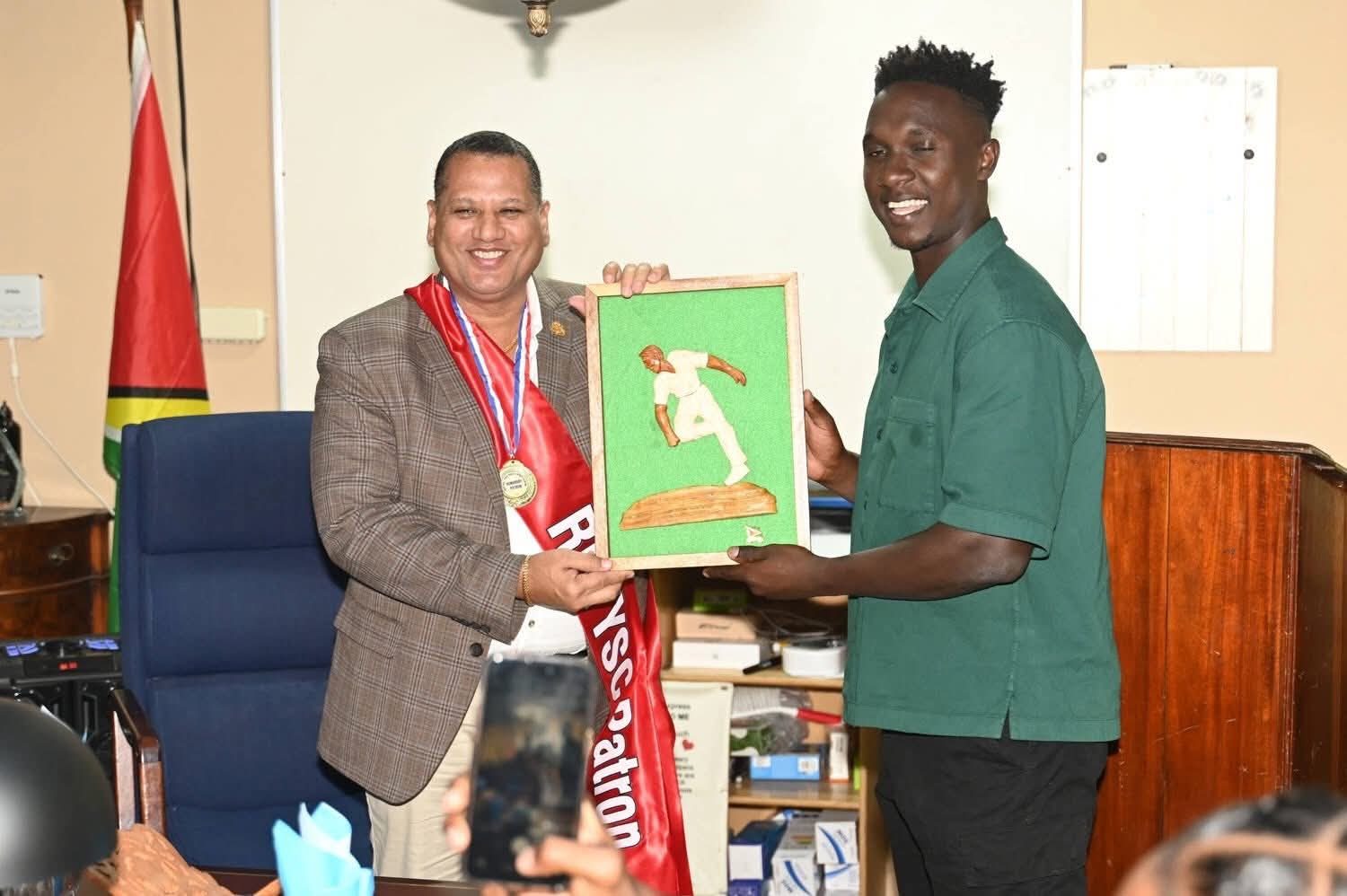 ​Minister Collin Croal inducted as Honorary Patron of the RHTYSC