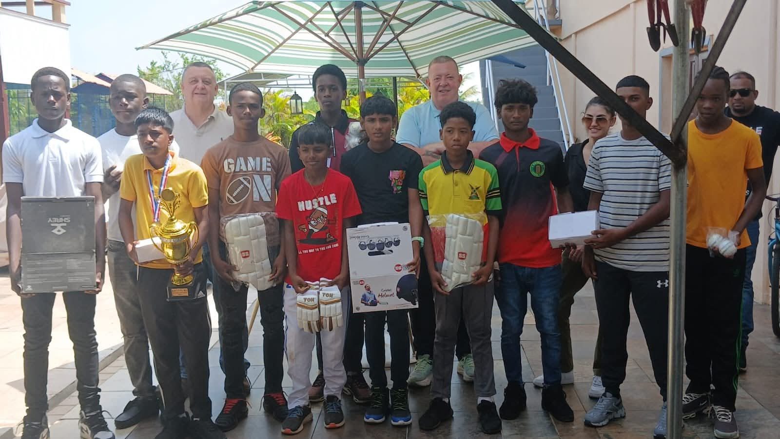 Panthera Solutions donates $400,000 worth of cricket gear to RHTYSC Developmental Programme