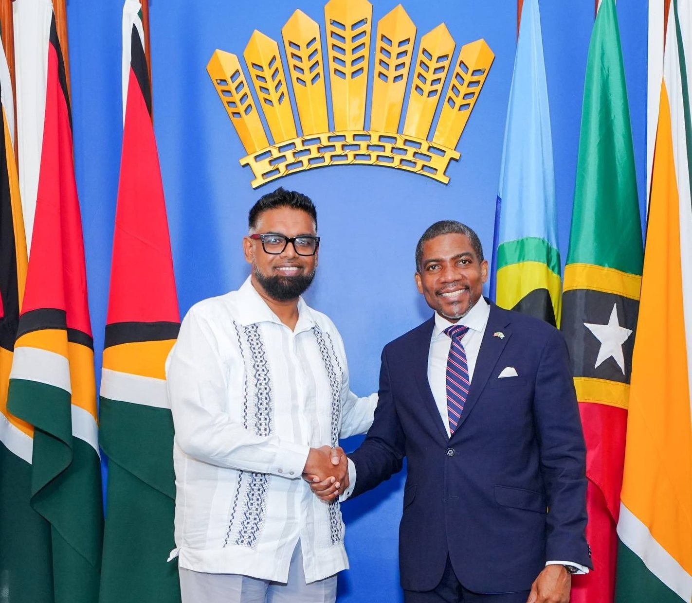 Guyana, St. Kitts and Nevis hold “fruitful” discussions ahead of 50th CARICOM heads meeting